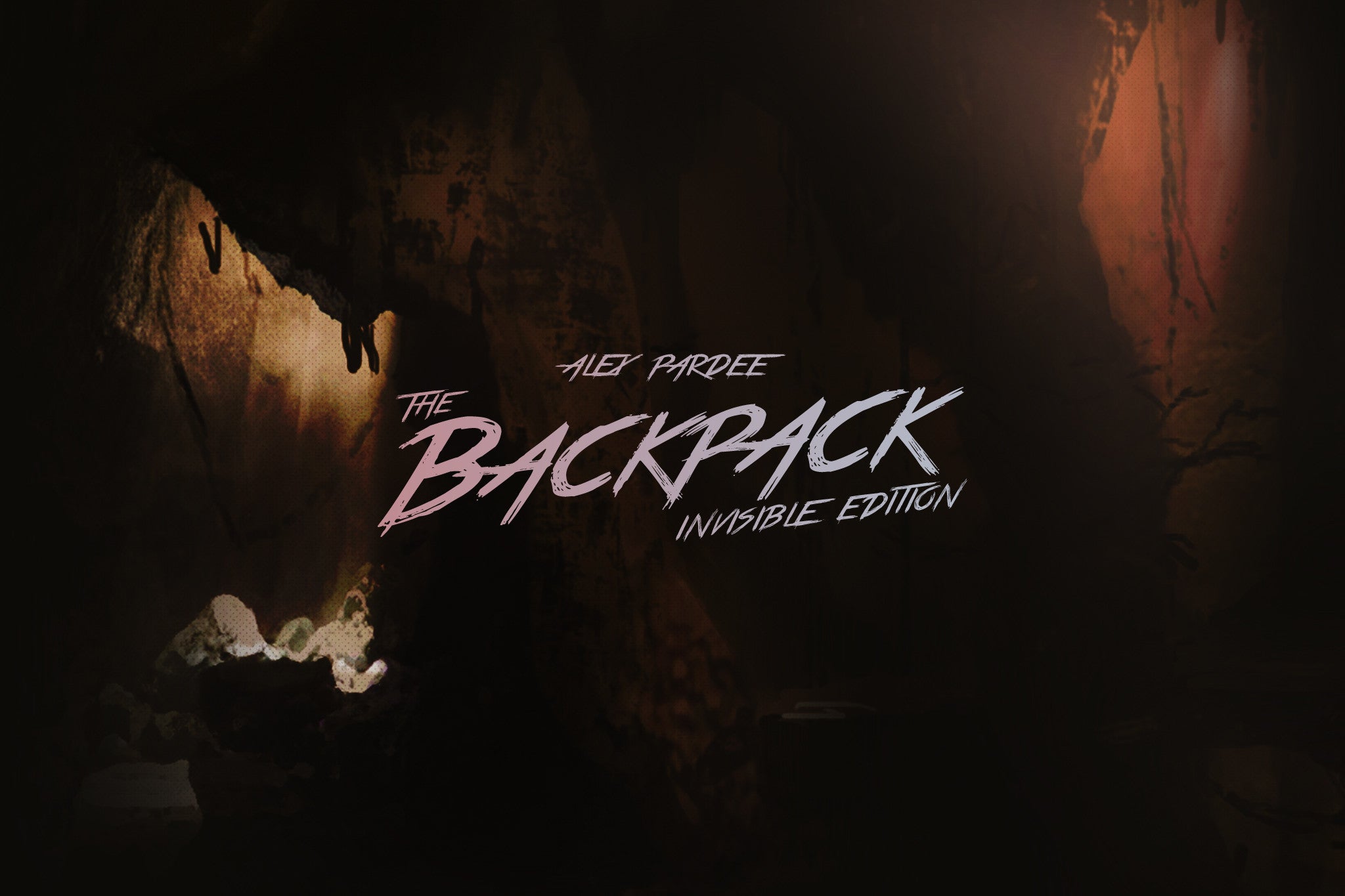 Mighty Jaxx Originals: Backpack 'Invisible Edition' by Alex Pardee