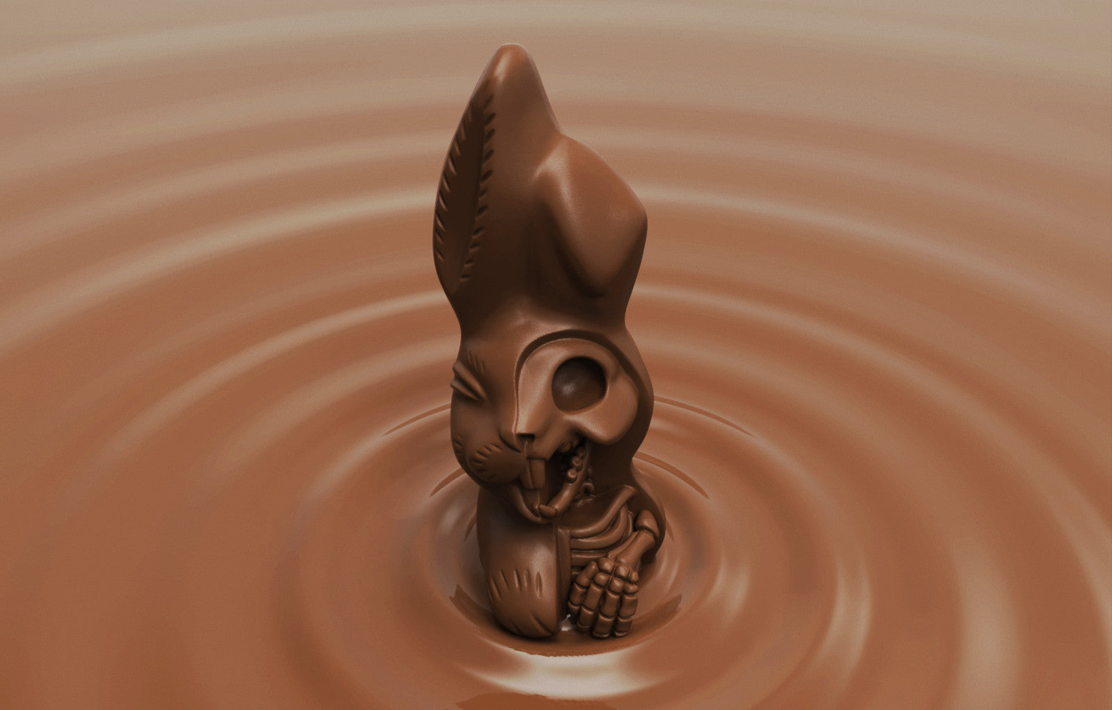 Mighty Jaxx Originals: Anatomical Dissected Chocolate Bunny 24 hours release details
