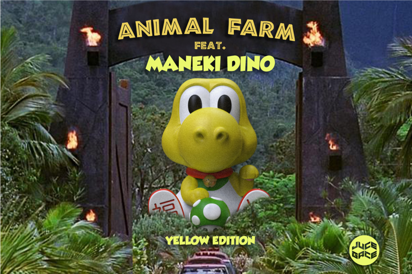 Gather at Animal Farm with Maneki-Dino!