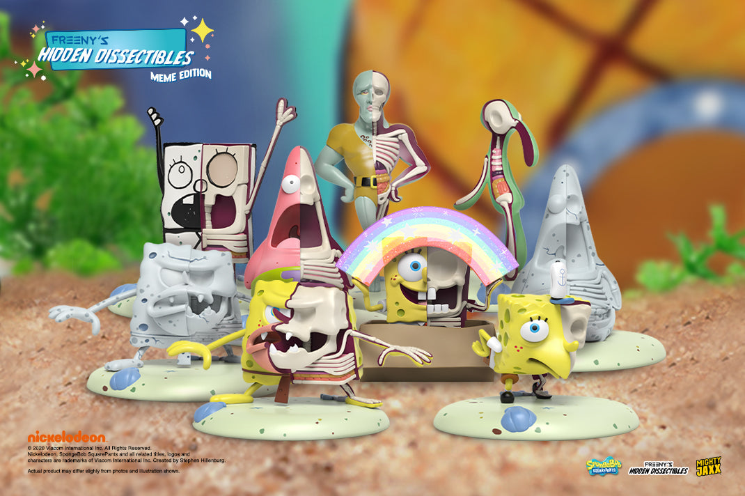 Meet the Freeny's Hidden Dissectibles: SpongeBob SquarePants (Meme Edition)