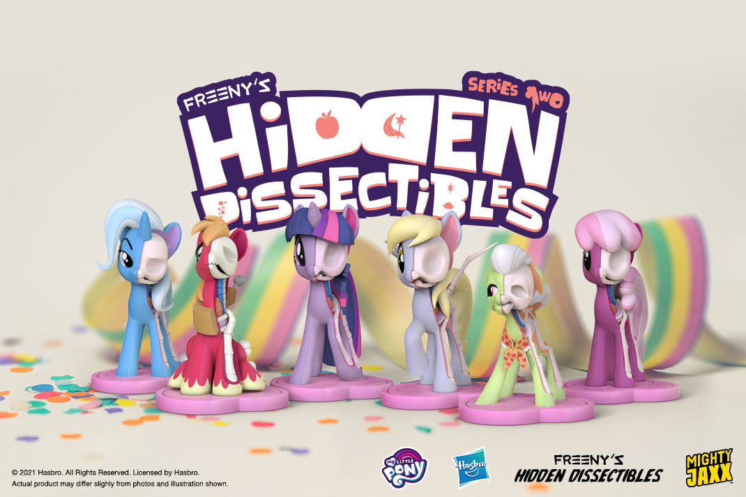 Introducing Series 2 of Freeny’s Hidden Dissectibles: My Little Pony