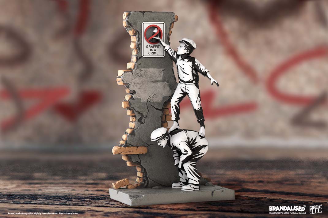 Street Art Meets Collectible: Graffiti Crime by Brandalised