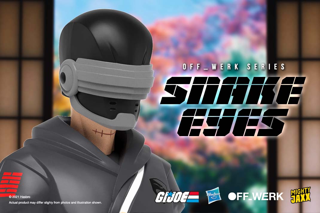 Introducing OFF_WERK G.I. Joe Snake Eyes