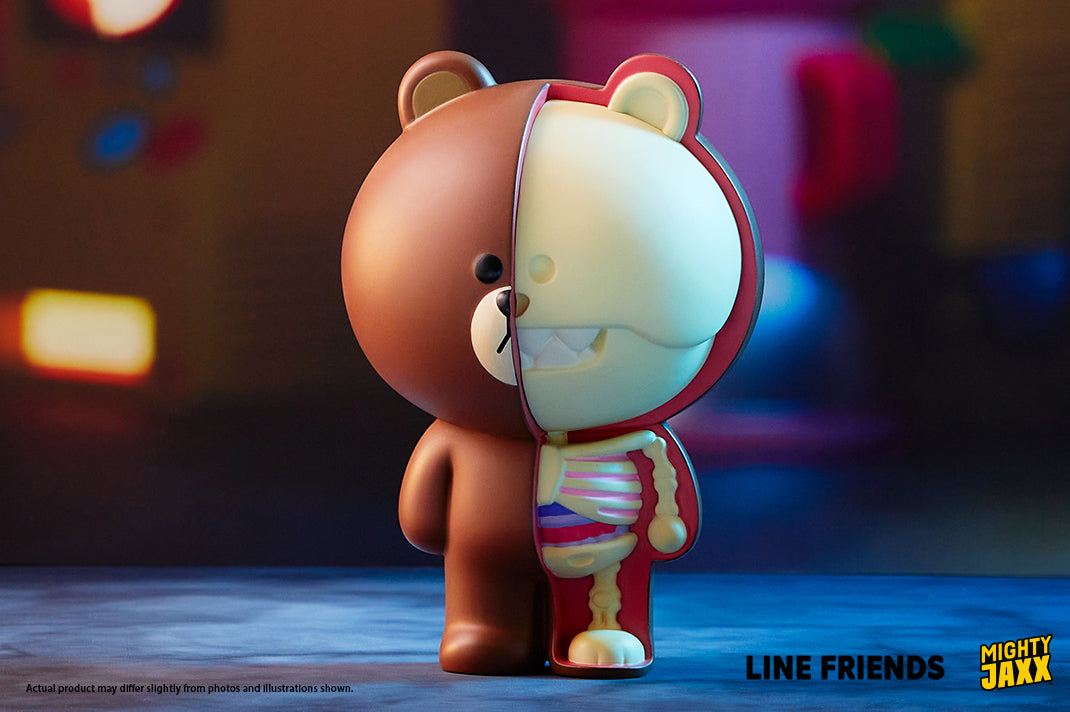 Meet The First-ever Dissected BROWN from LINE Friends