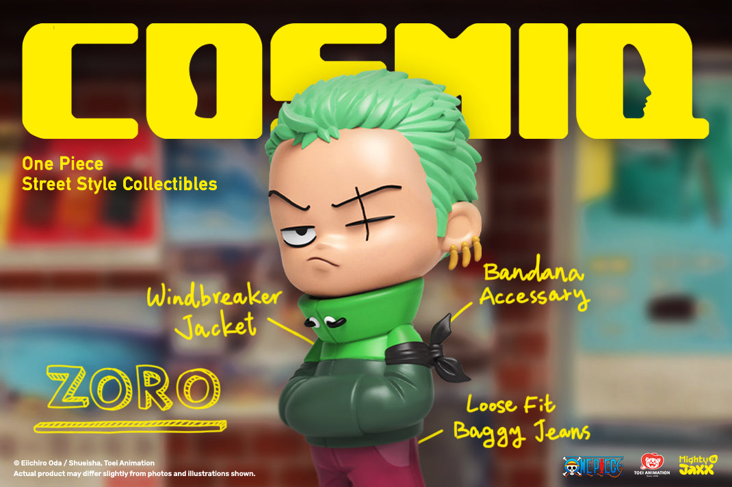 Capturing the First Mate’s Rizz in CosmiQ x One Piece: Zoro
