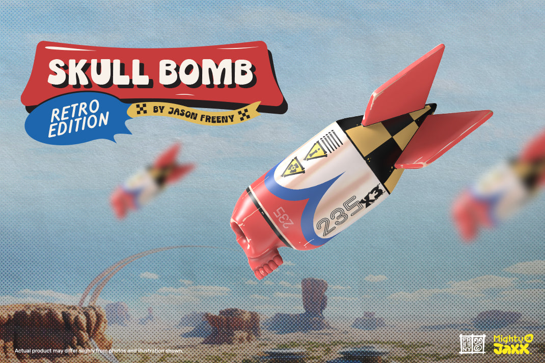 New Drop: Skull Bomb (Retro Edition) by Jason Freeny