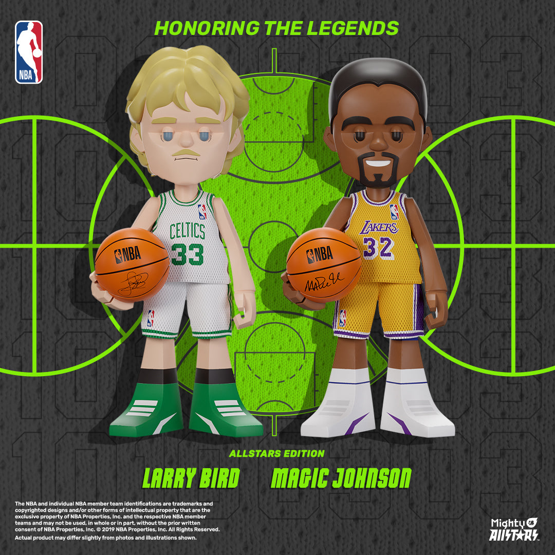 Unveiling Legends: Exploring the Basketball Rivalry Between Magic Johnson and Larry Bird Through Art Toys