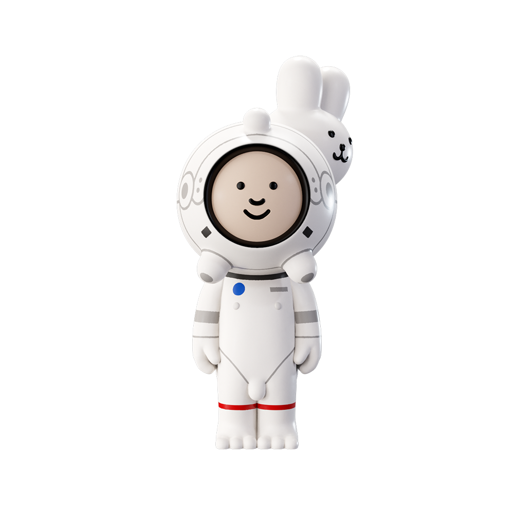 Chief Cottontail (Bunny to the Moon) by Goodmorningtown