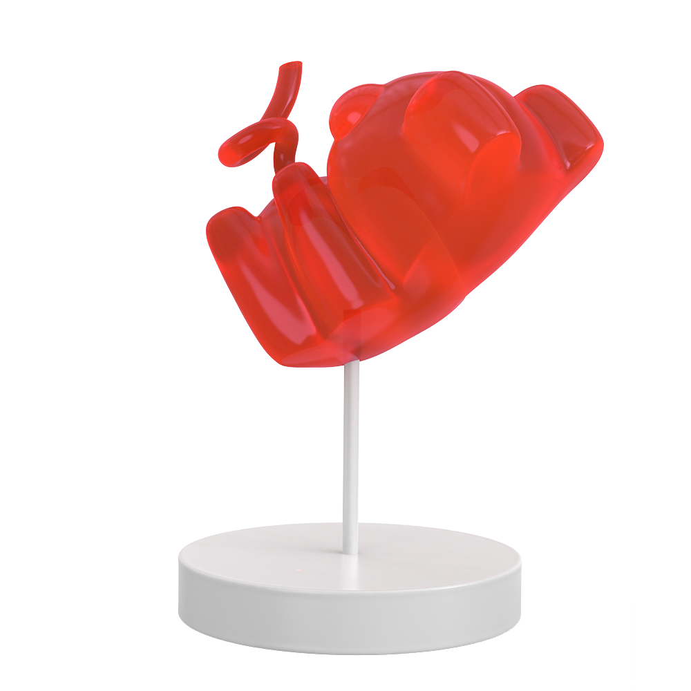 Immaculate Confection: Gummi Fetus (Cherry Edition) by Jason Freeny - 图片 3