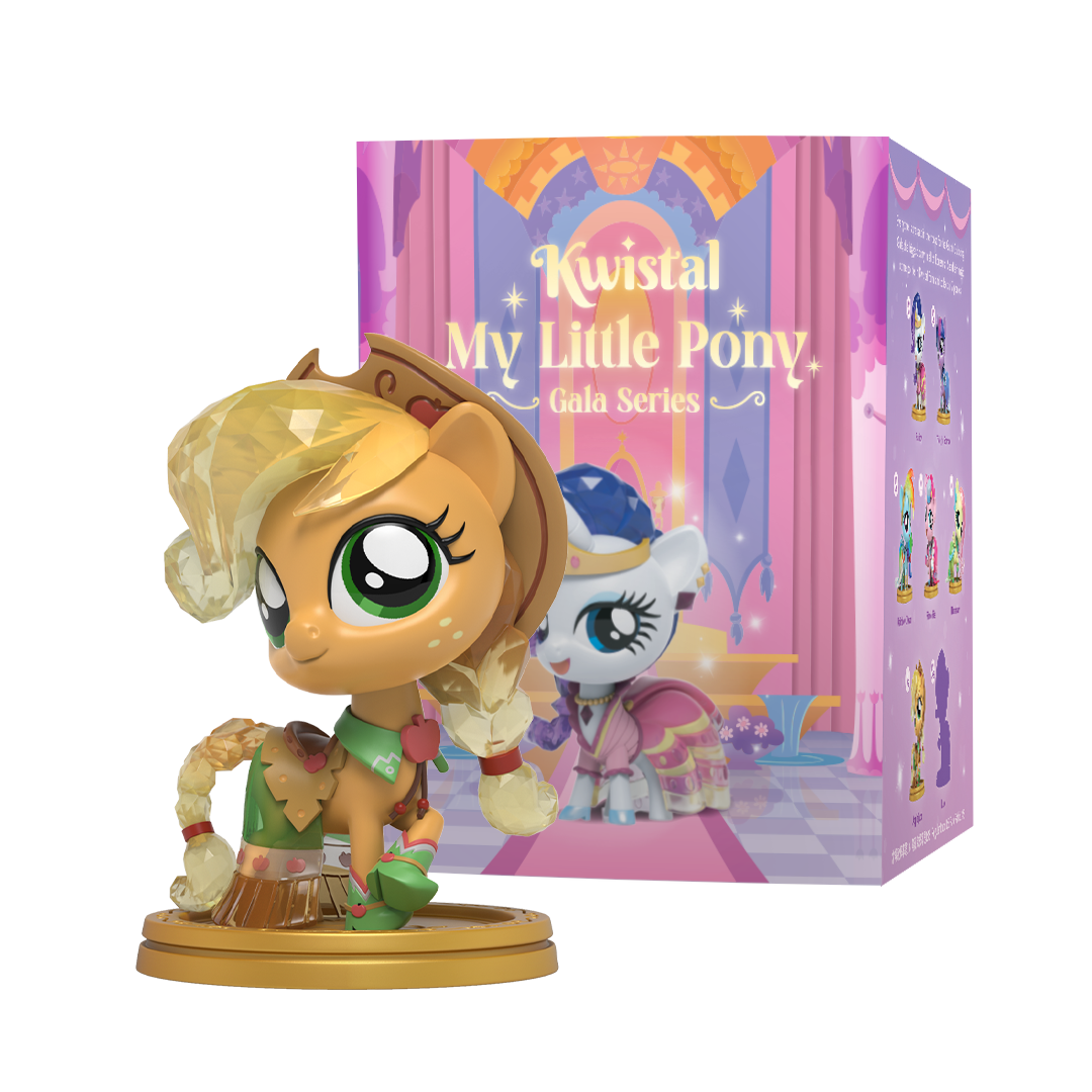 Honest and hardworking, Applejack brings country charm to the gala with her elegant western look. Her grounded spirit shines.