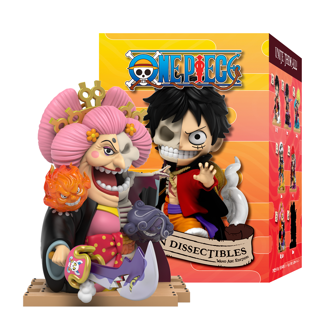 Big Mom arrives in Wano craving chaos and sweets, forging an uneasy alliance with Kaido to destroy everything in her path.