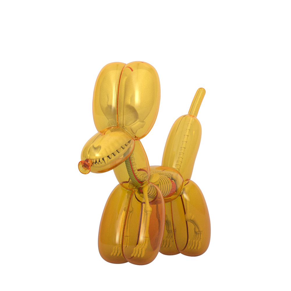 Funny Anatomy Balloon Dog (Honey Edition)