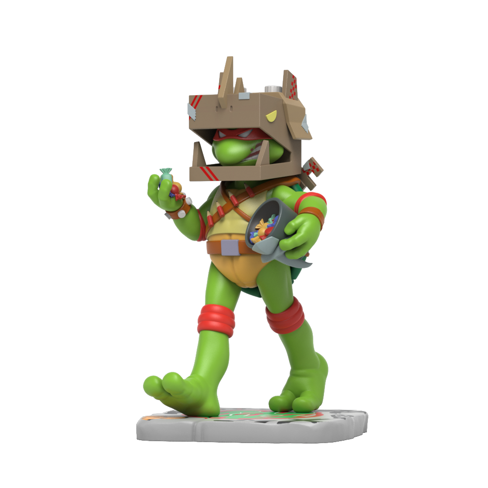 Remixx: Teenage Mutant Ninja Turtle Raphael Cowa-BOO-nga!